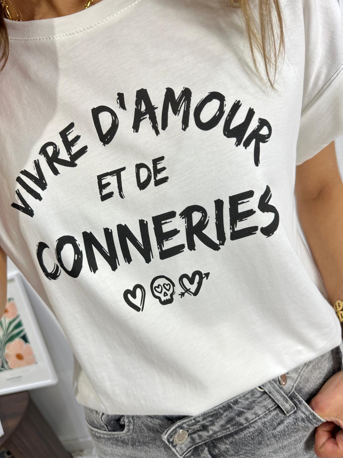Tee-Shirt Vivre D&rsquo;amour