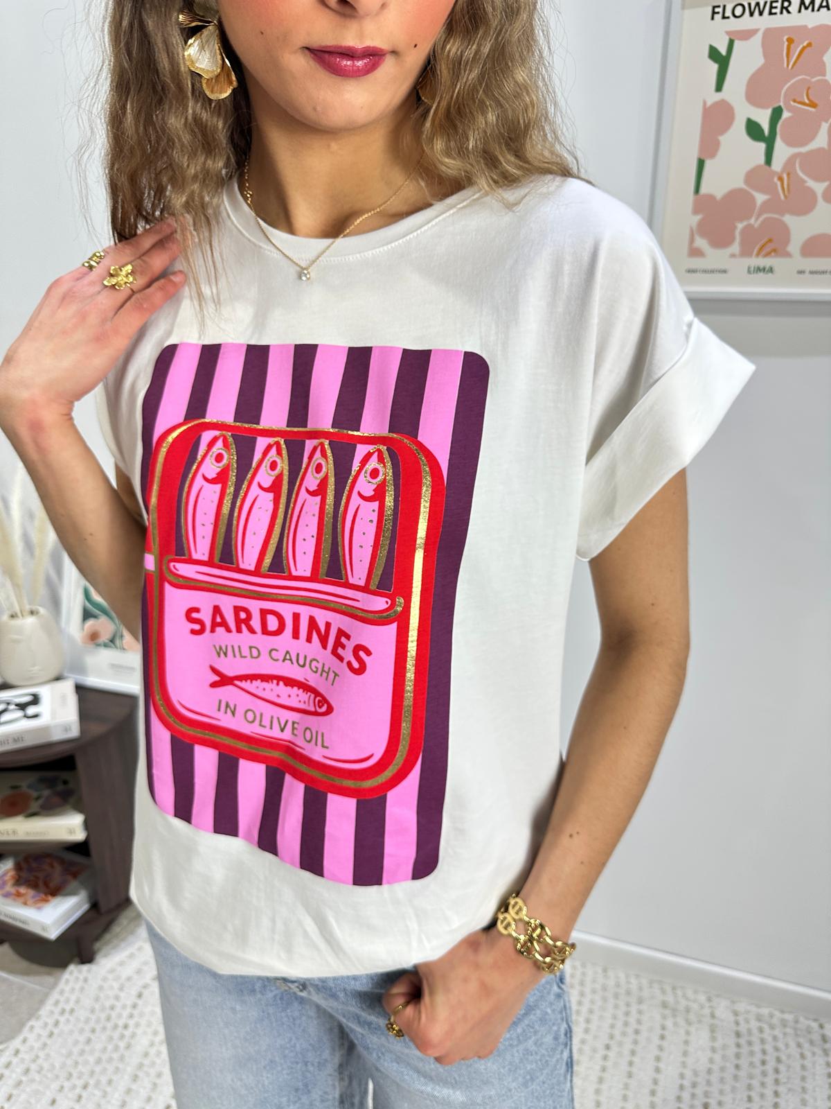 Tee-Shirt Sardine Olive