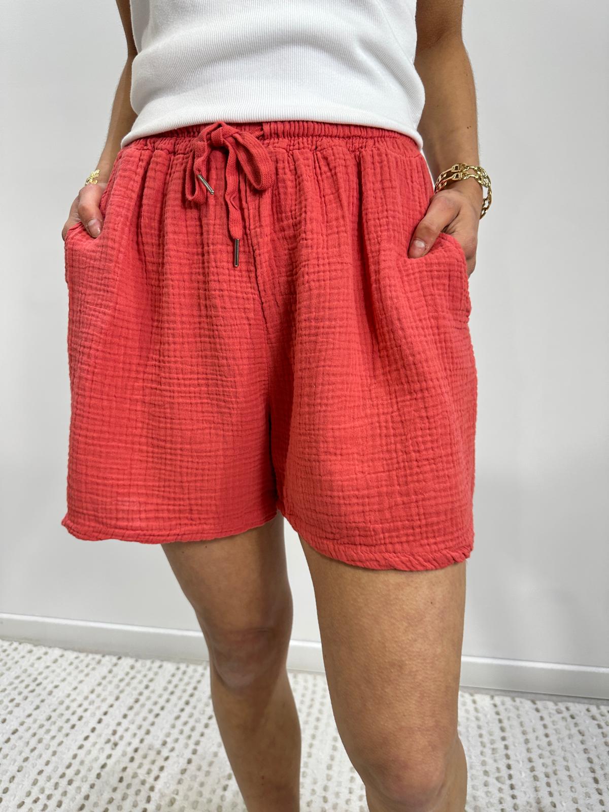 Short Gaze de Coton