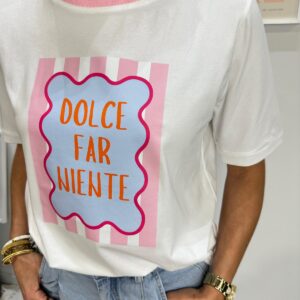 Tee-Shirt Dolce Farniente Rose