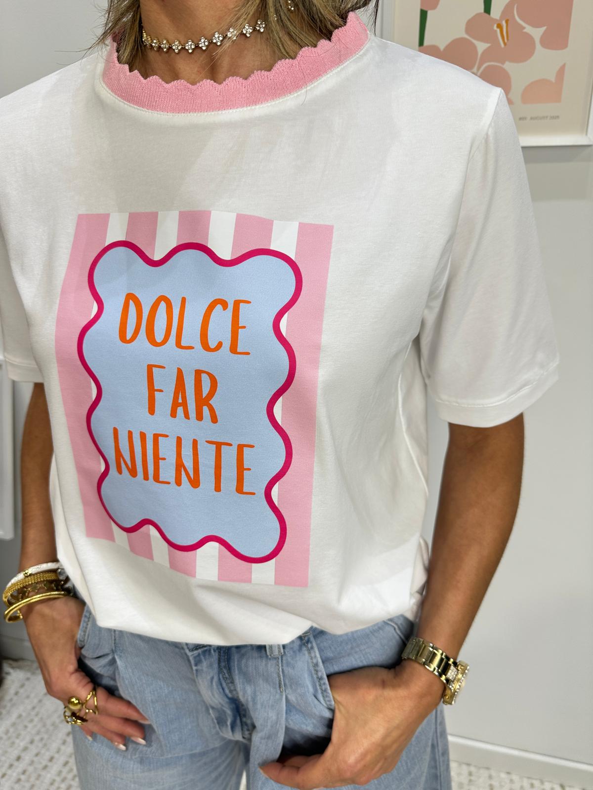 Tee-Shirt Dolce Farniente Rose