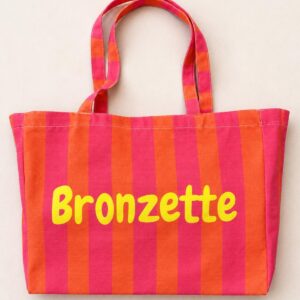Sac Cabas Bronzette Jaune