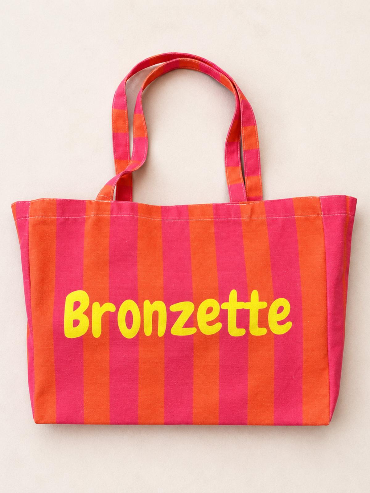 Sac Cabas Bronzette Jaune