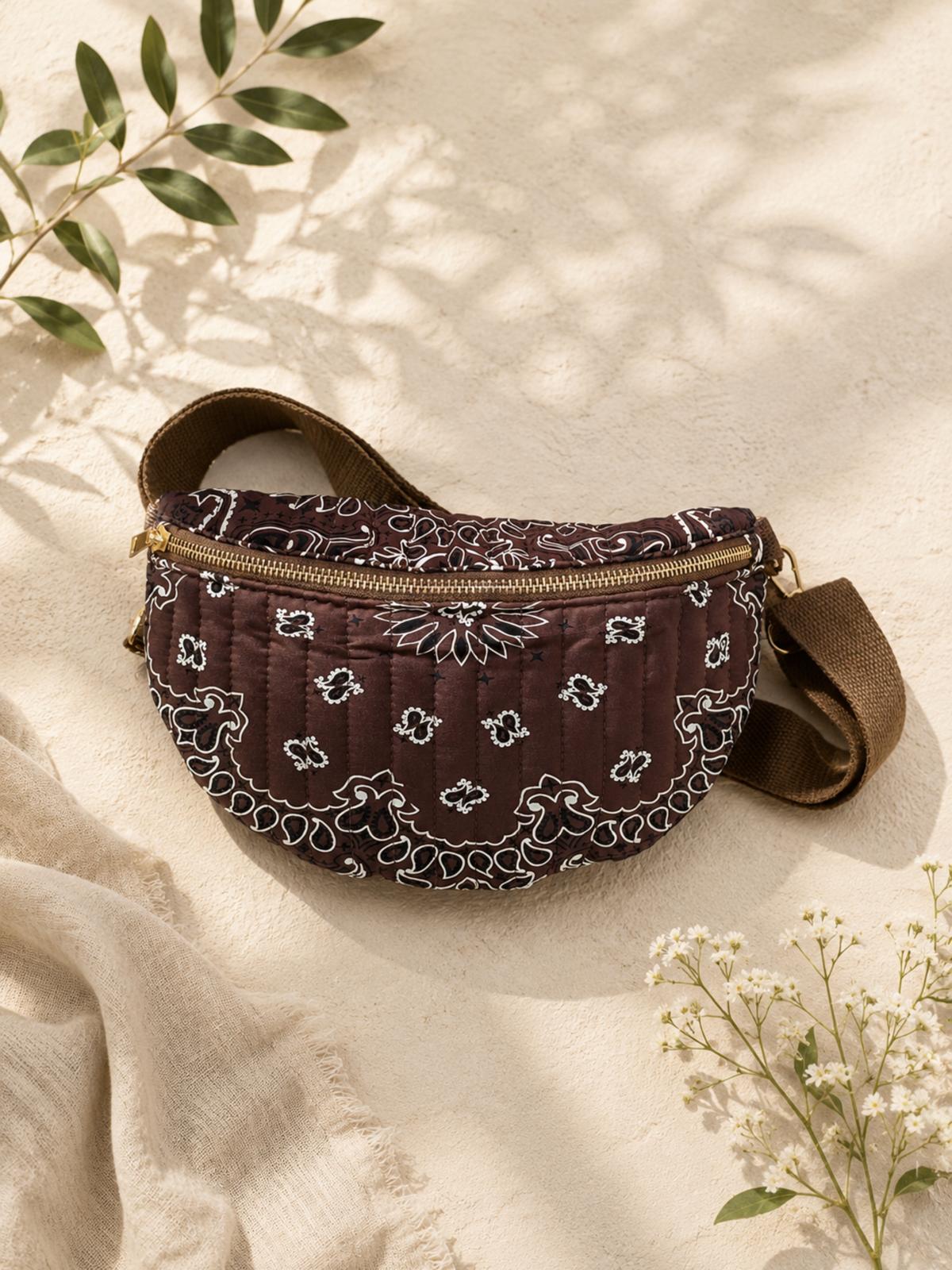 Sac Banane Bandana Choco