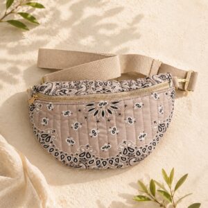Sac Banane Bandana Beige