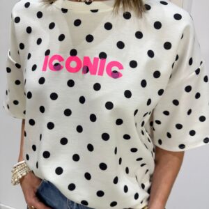 Tee-Shirt à Pois Iconic