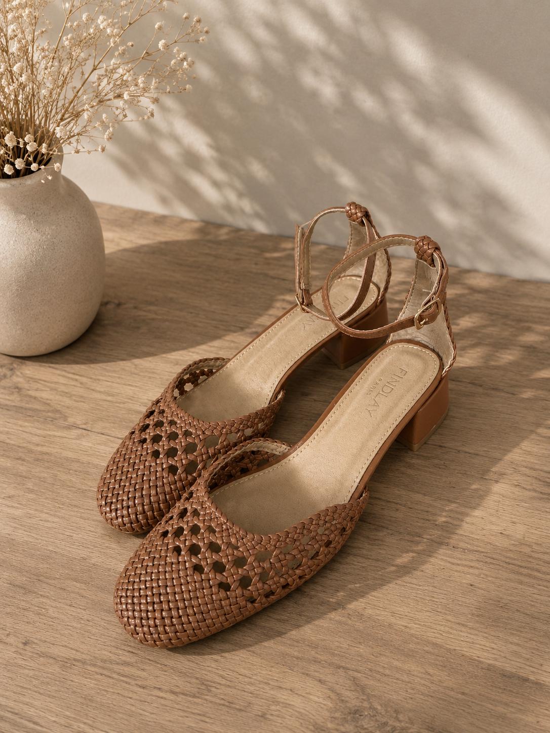 Escarpins Erell Camel
