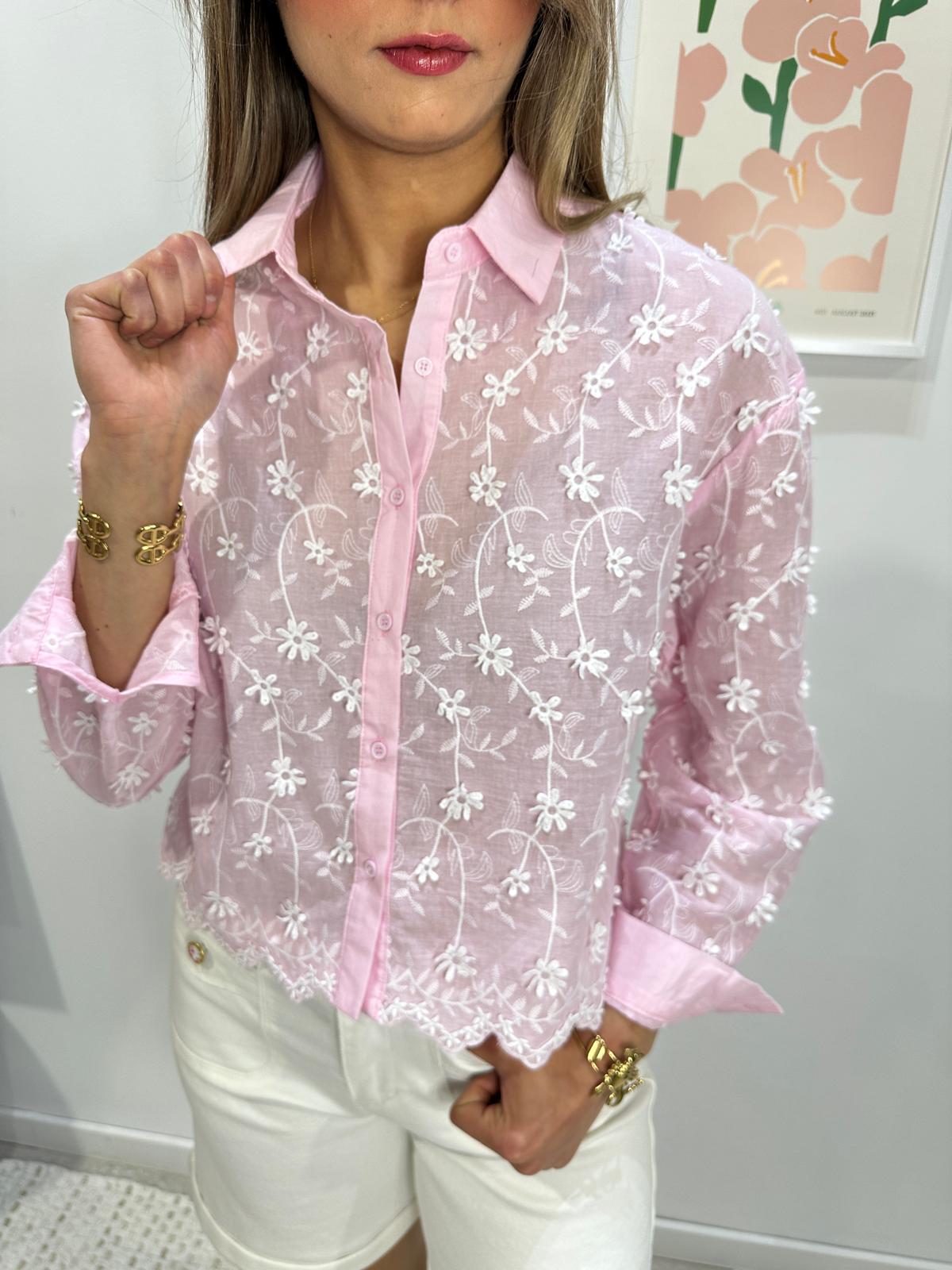 Chemise Bertha Rose