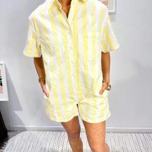 Combi Short Lamue Jaune