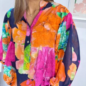 Blouse Andrea Bleu Marine