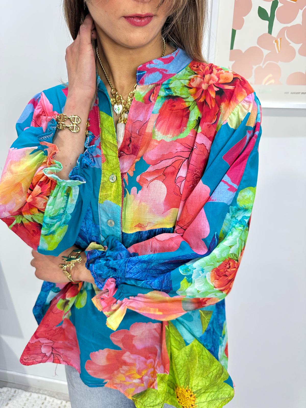 Blouse Andrea Turquoise