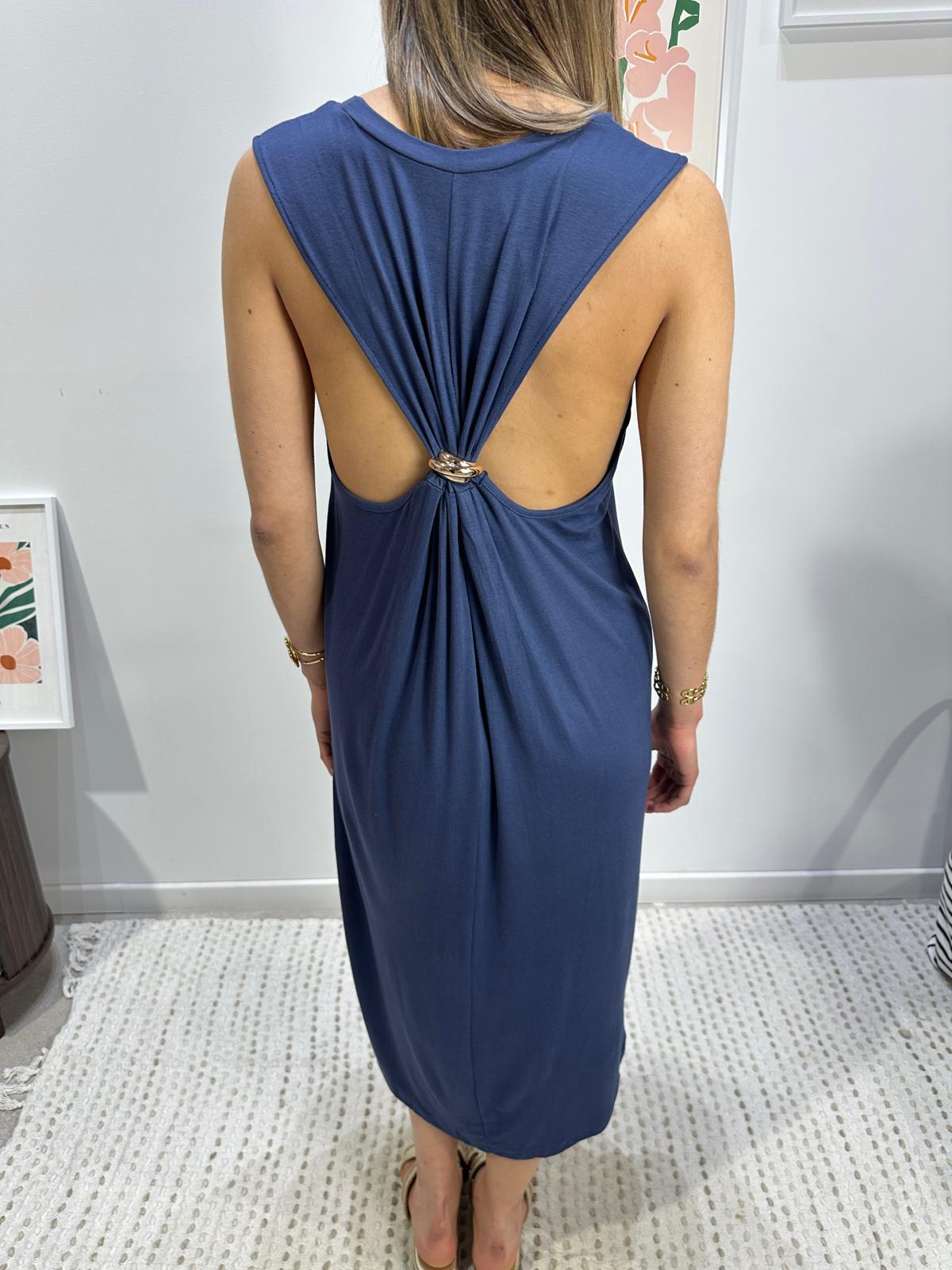 Robe Laurette Bleu Marine