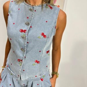Bolero Jean Cerises