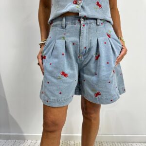 Short Jean Cerises