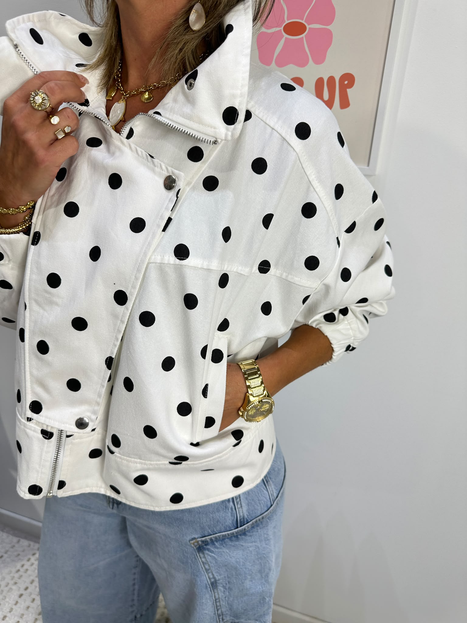 Veste Sally à Pois
