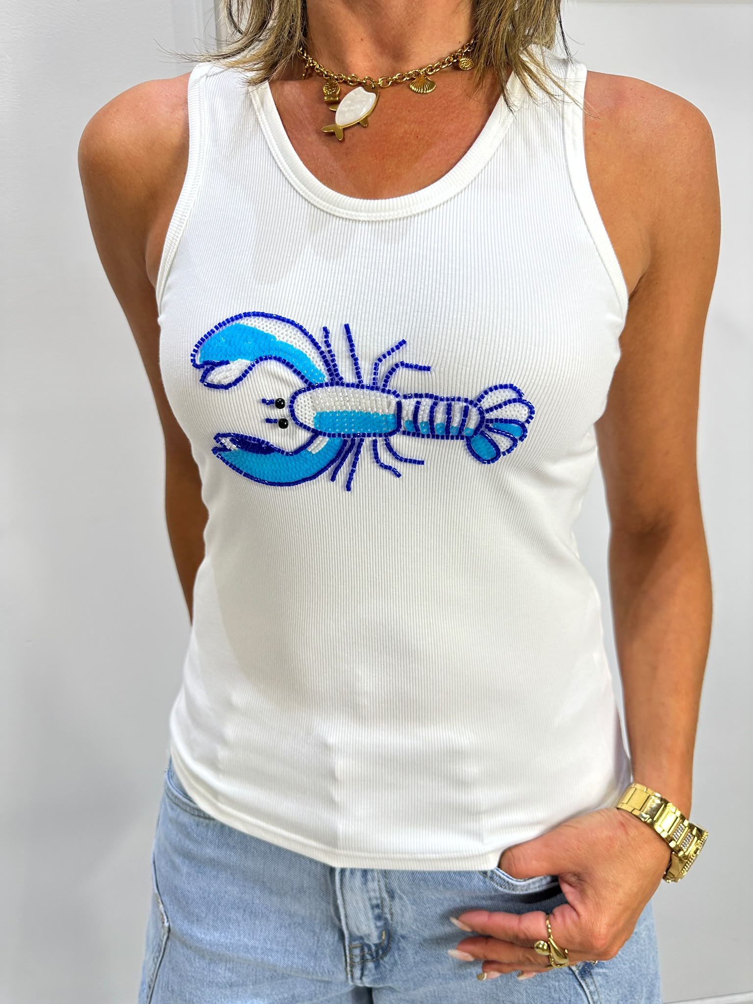 Top Homard Bleu
