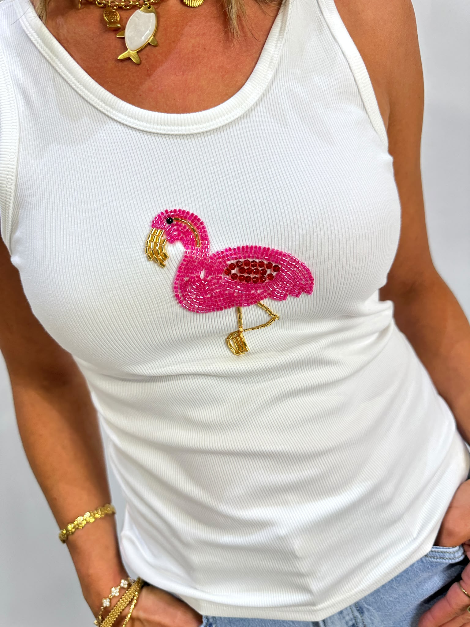 Top Flamant Rose