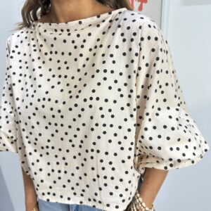 Blouse Daphne à Pois