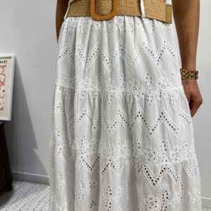 Jupe Broderie Anglaise