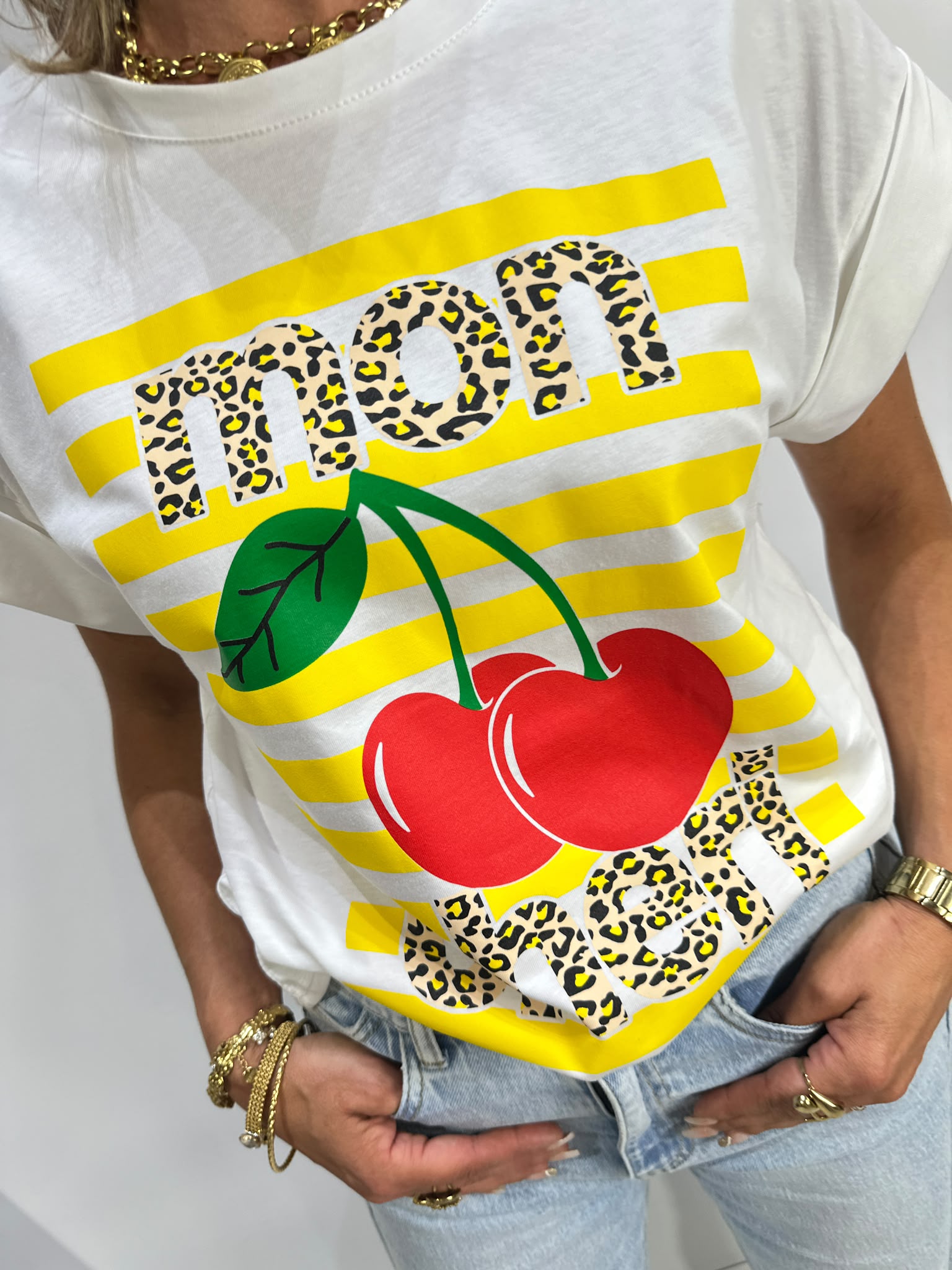 Tee-Shirt Mon Cheri Cerises