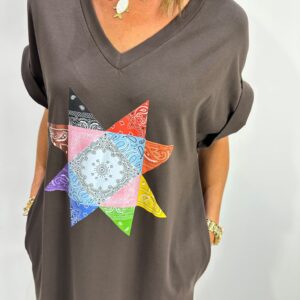 Robe Tee-Shirt Etoile La Dolce Vita