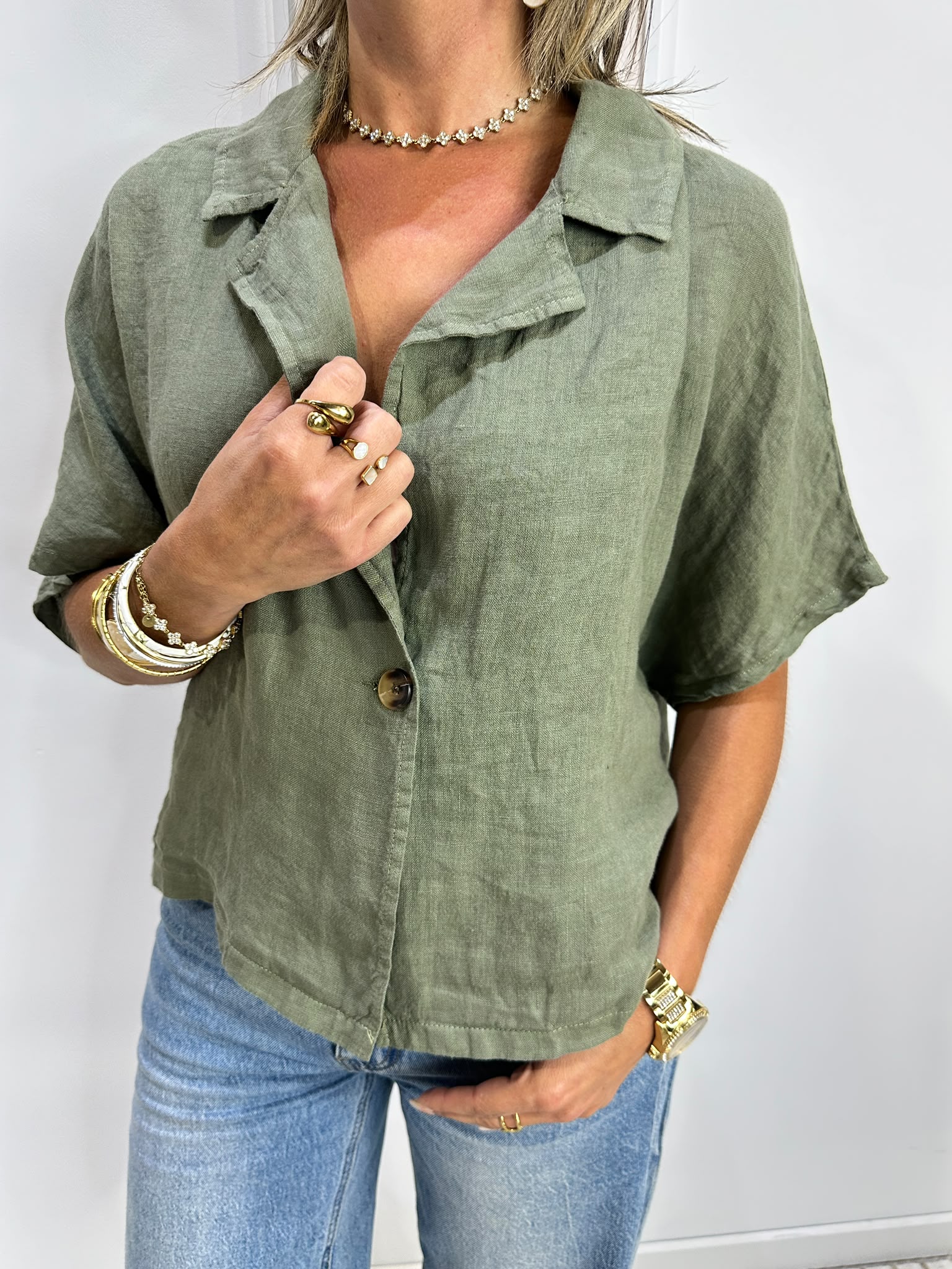 Veste en Lin Jamilie