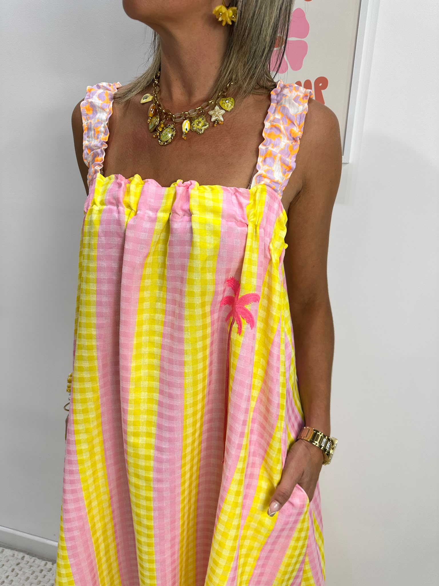 Robe Longue Palmier