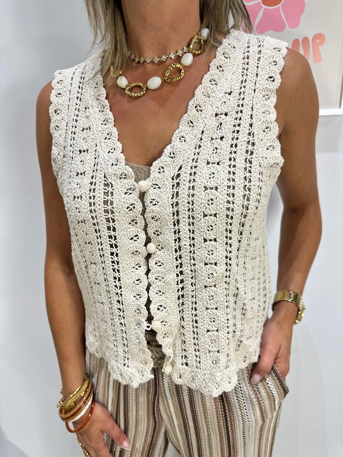 Gilet Crochet Anatol