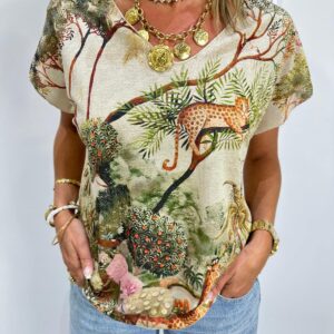 Top Lurex Imprimés