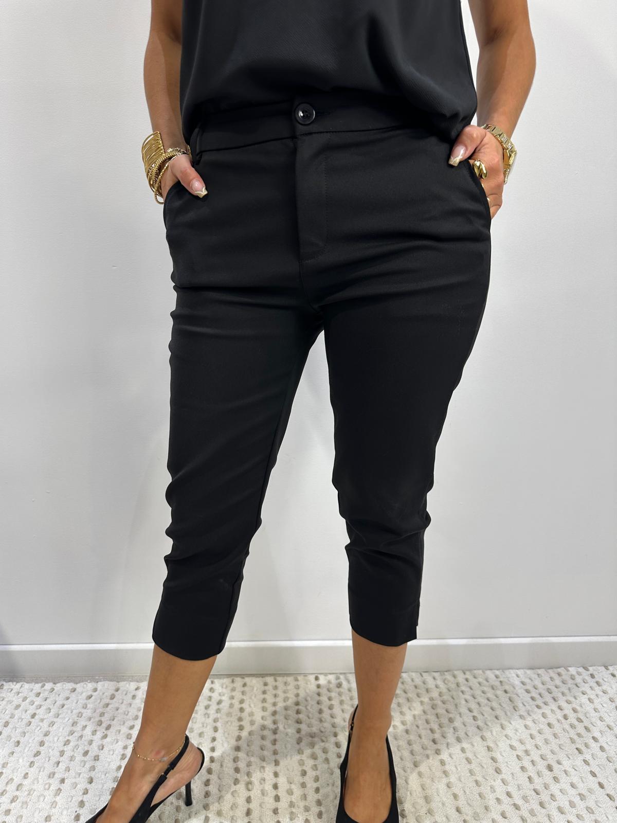 Pantalon Capri Noir