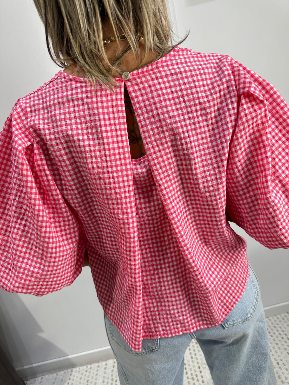 Blouse Carreaux Vichy