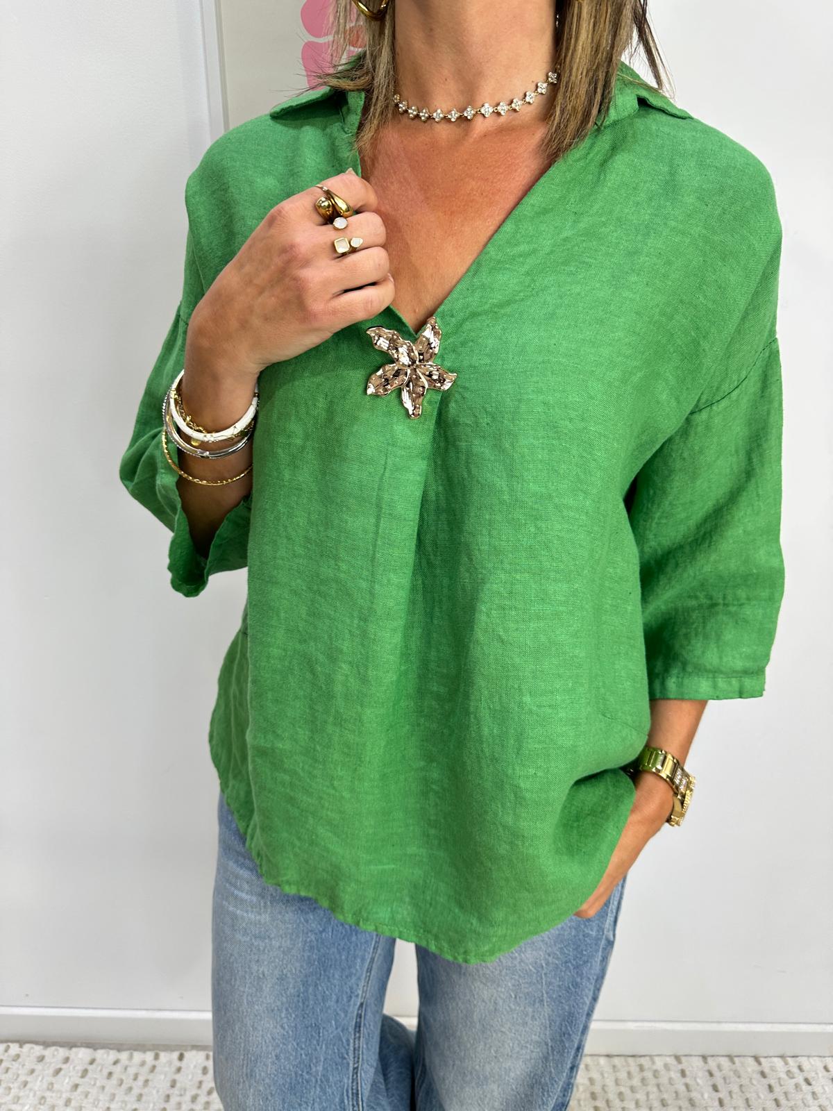 Blouse en Lin Micoa