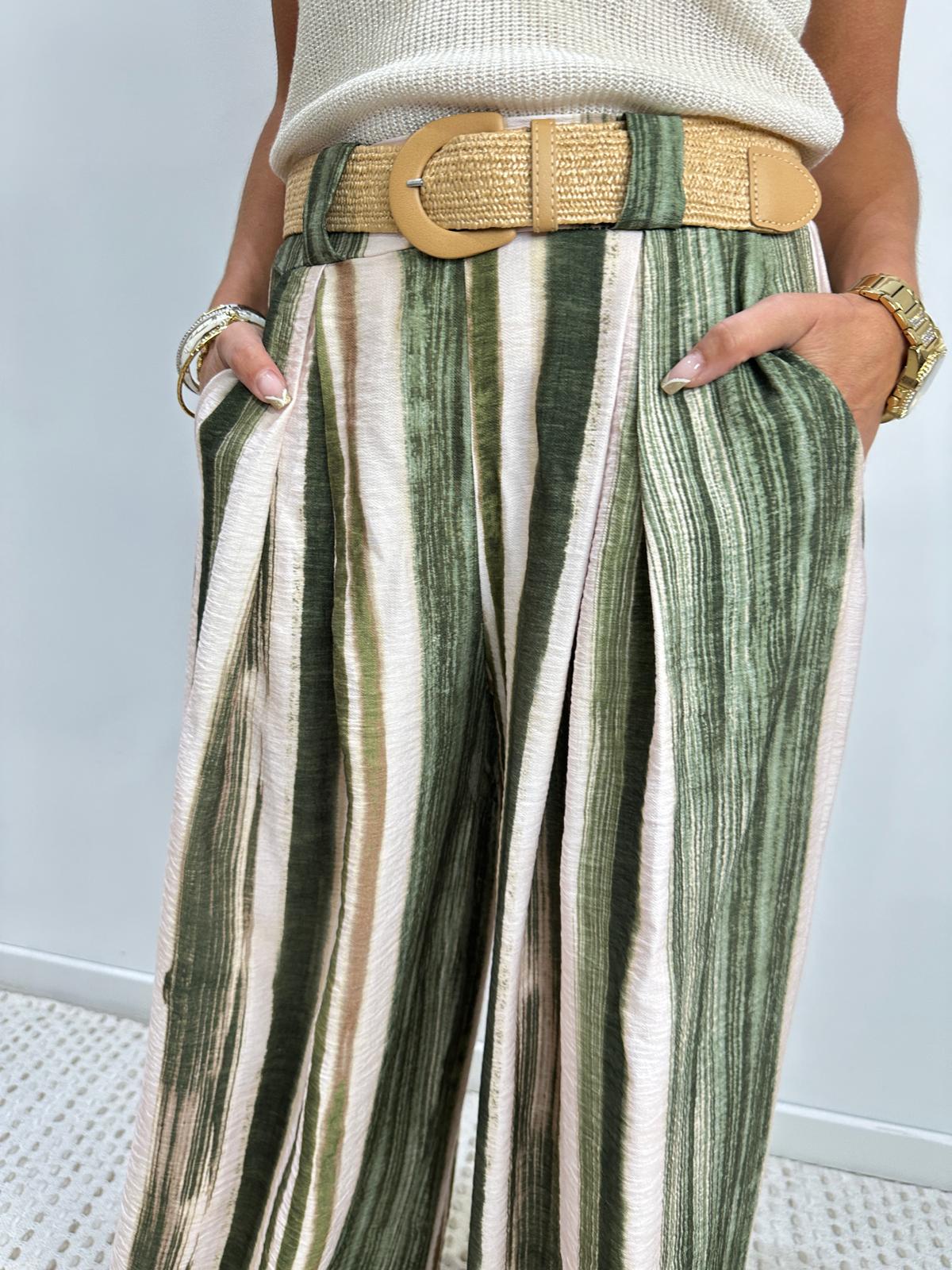 Pantalon Rayures Dannie