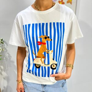Tee-Shirt Eli Bleu