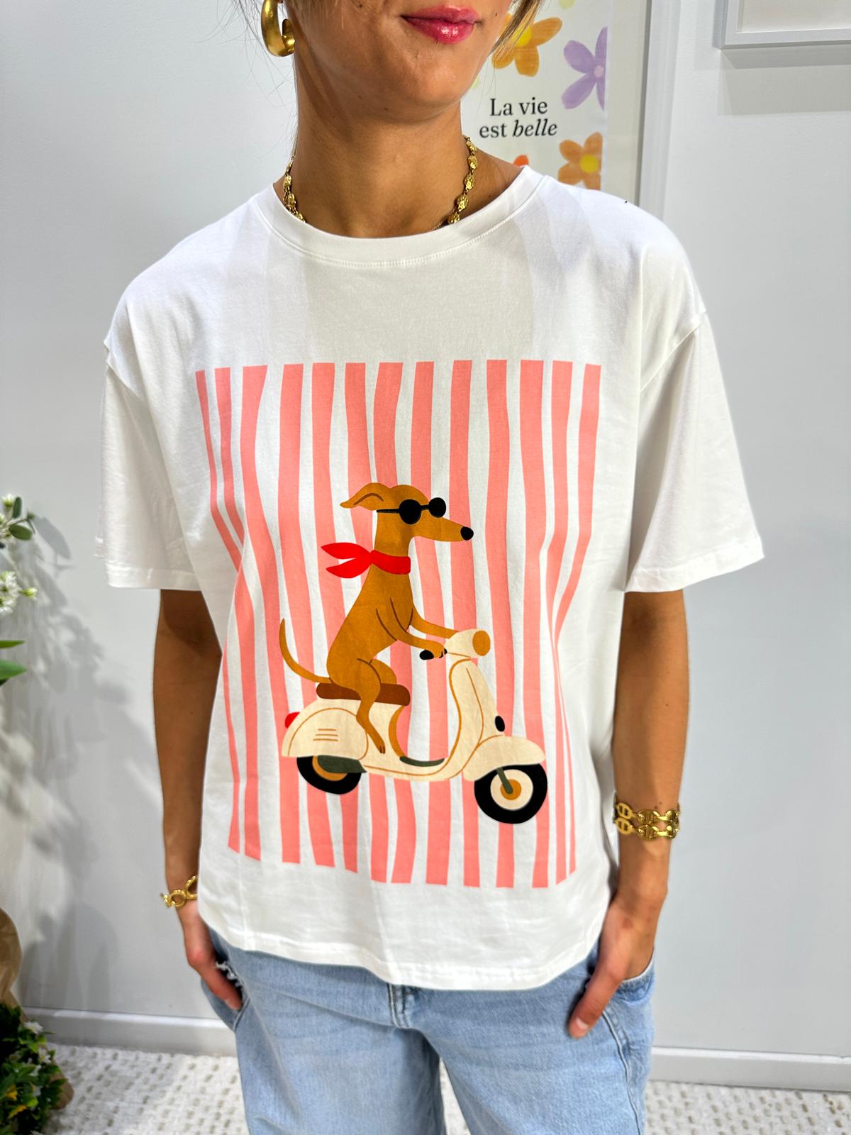 Tee-Shirt Eli Rose