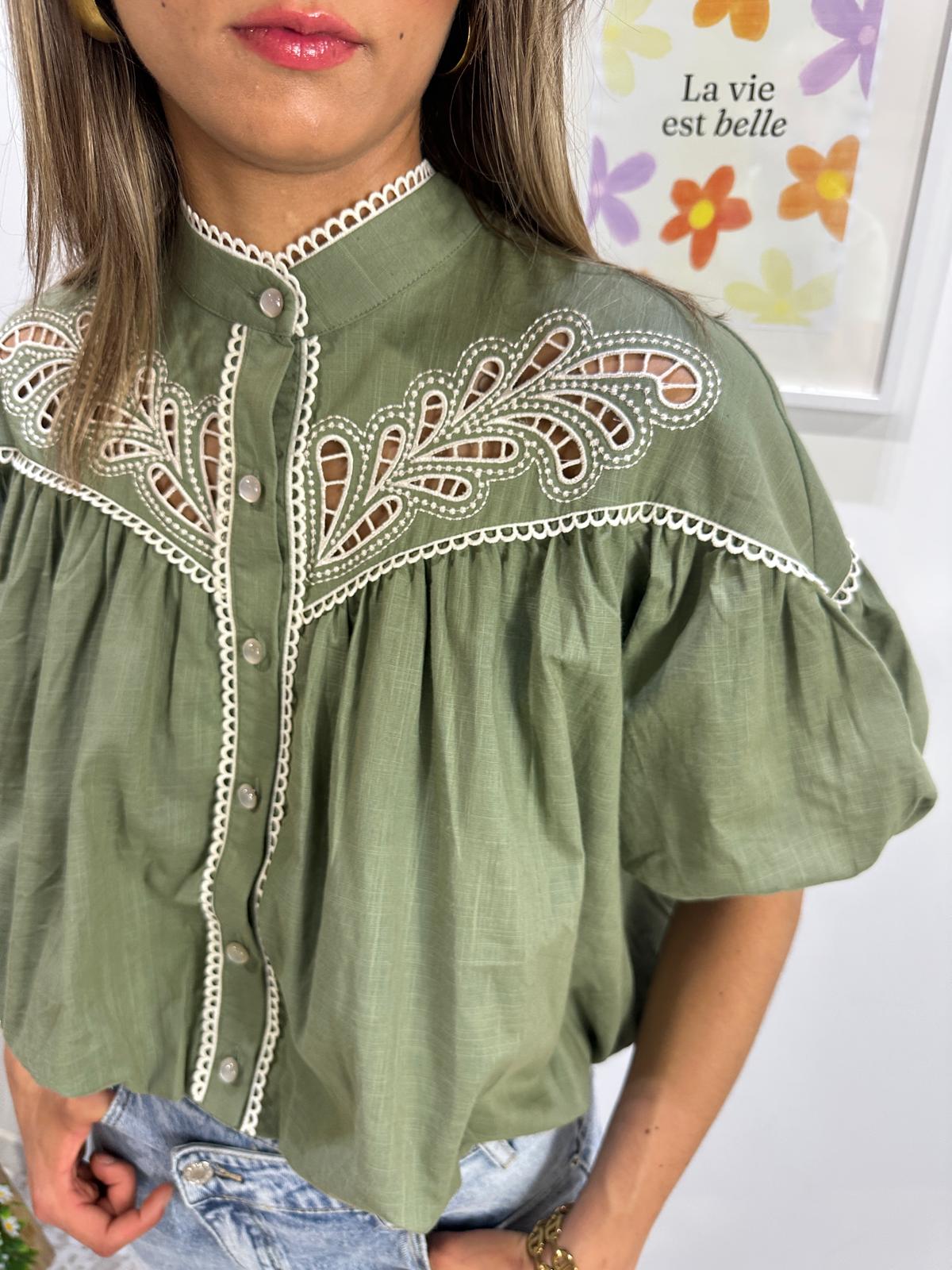 Chemise Justa Kaki