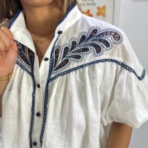Chemise Justa Marine