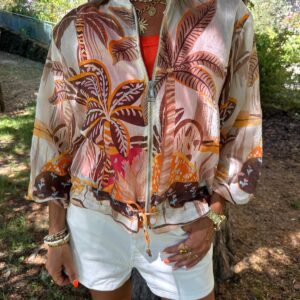 Veste Légère Tropical Orange