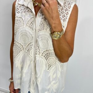 Chemise Sans Manches Kacy