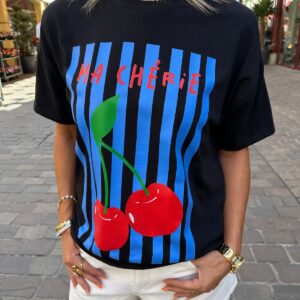Tee-Shirt Ma Chérie Noir