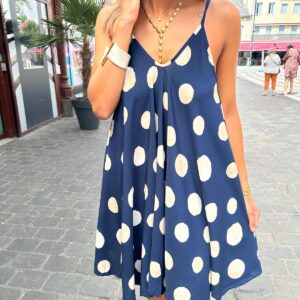 Robe Analie à Pois