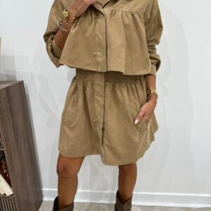 Robe Lamia Camel