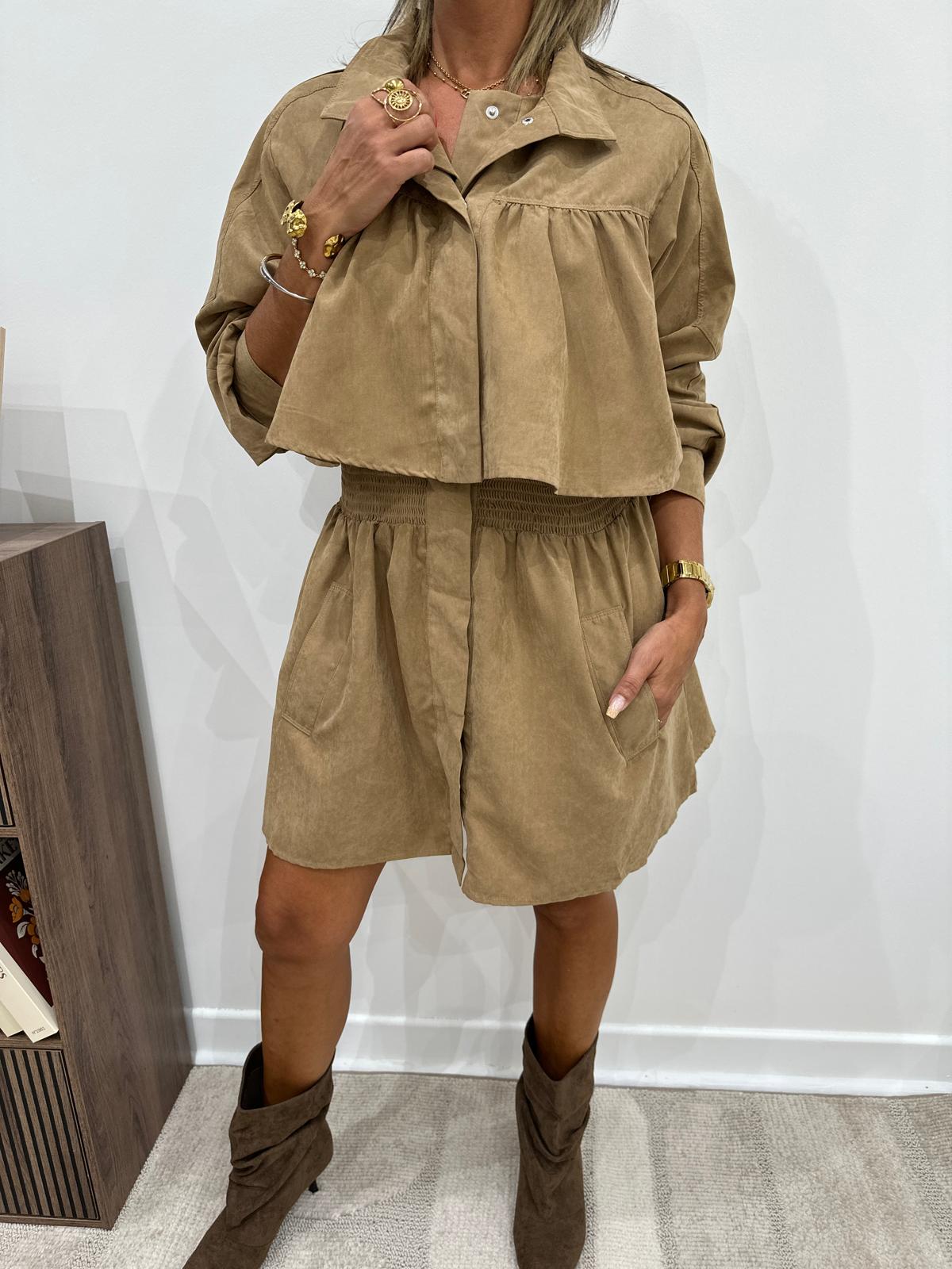 Robe Lamia Camel