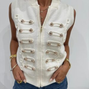 Gilet Isane Beige
