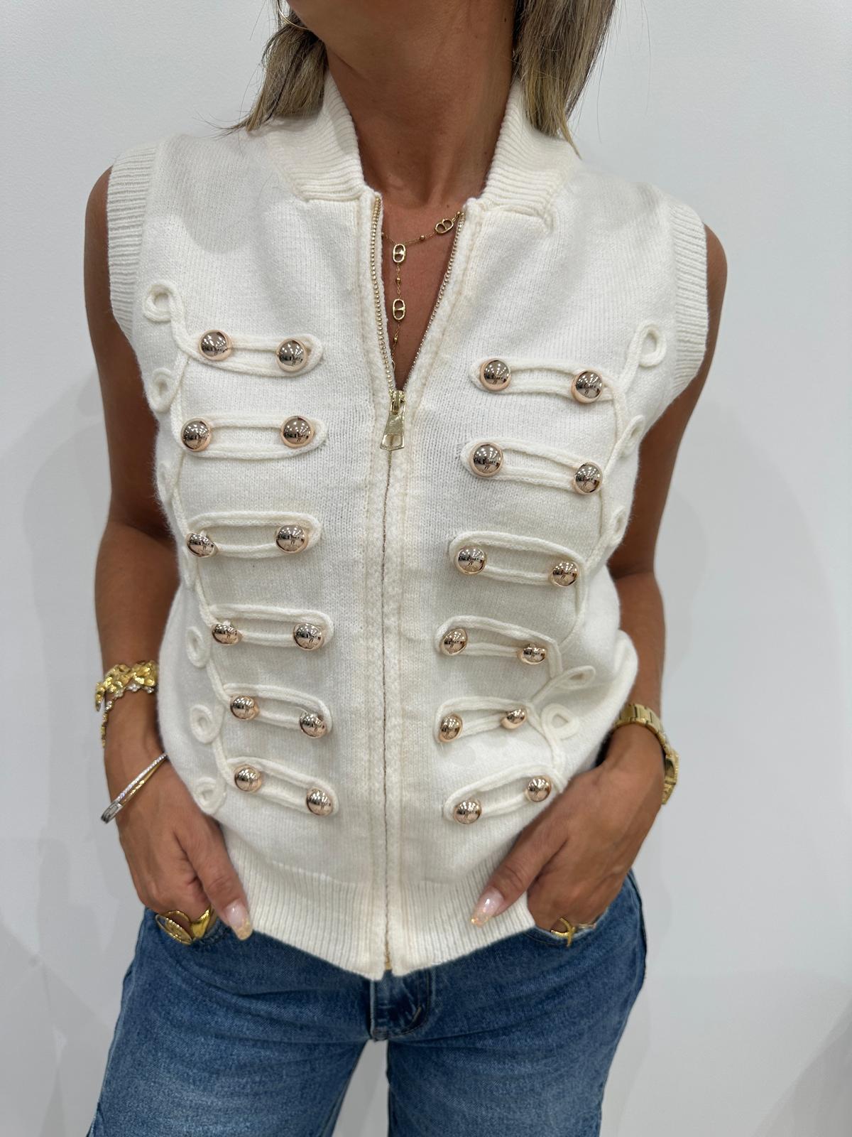 Gilet Isane Beige