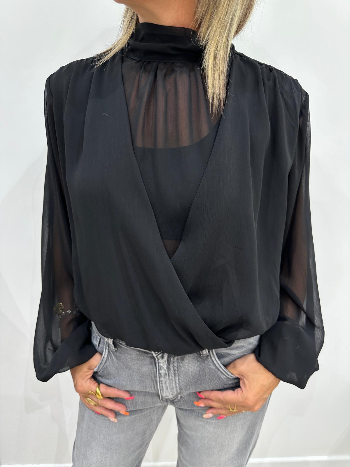 Blouse Fadime Noir
