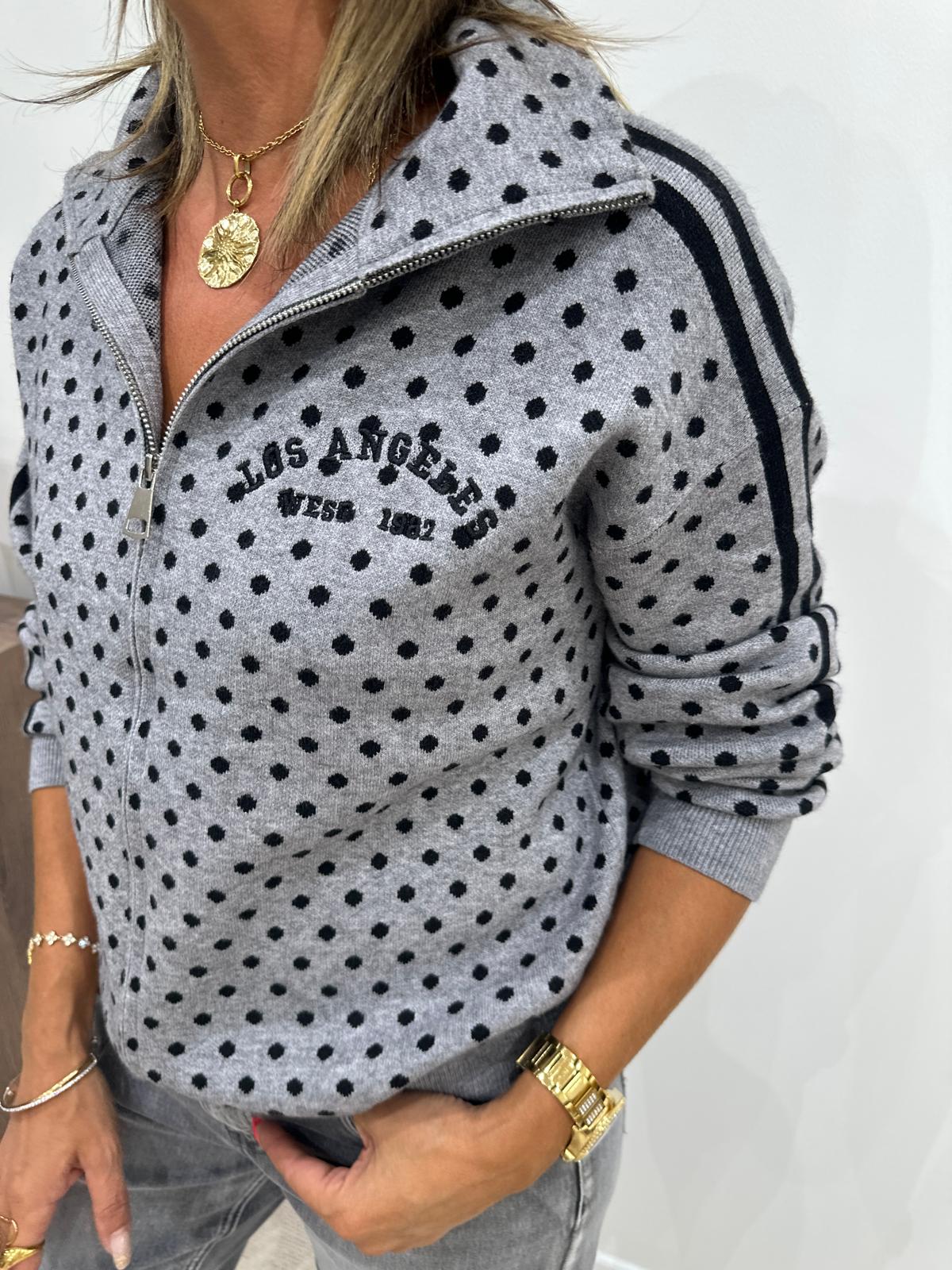 Gilet Los Angeles Gris