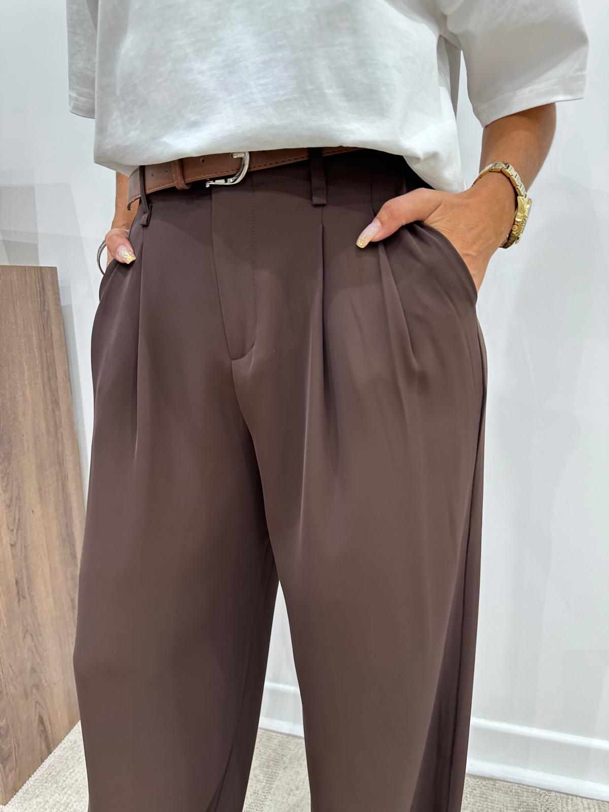 Pantalon Marcel Chocolat