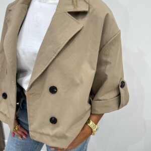 Veste Courte Elina Beige