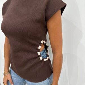 Pull Junien Chocolat